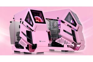 アスク、Thermaltakeのヘリコプター型PCケースにピンクカラーの「AH T200 Pink」