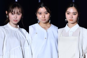 上白石萌歌、福原遥・新川優愛らと全身ホワイト＆パンツコーデ