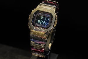 G-SHOCK「GMW-B5000TR」、新開発チタン素材のフルメタルスクエア