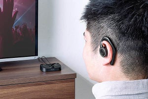 テレビの音声がワイヤレスで楽しめるイヤホンセット　サンワダイレクト