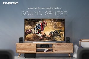 オンキヨー、ワイヤレスで最大5.1chシステムを実現「SOUND SPHERE」