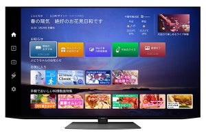 シャープAQUOSテレビに家電連携機能、“洗濯終了”、“室温上昇”など通知