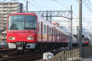 名鉄、5/22ダイヤ改正 - 最終列車繰上げ、豊橋駅発着は時刻繰下げ