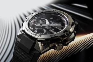 G-SHOCK G-STEEL、シリーズ最薄＆メタルの質感を高めた「GST-B400」