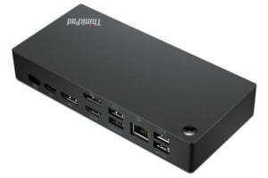 レノボ、他社製PCとも使える「ThinkPad ユニバーサル USB Type-C ドック」