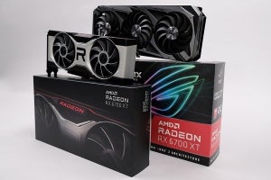 ASUSのオリジナルファンは圧倒的に冷える！ Radeon RX 6700 XTで比較検証