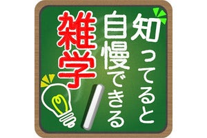 【毎日がアプリディ】さりげない雑学披露で知的キャラになれ！「知っていると自慢できる雑学」