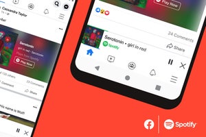 Spotifyの曲をFacebookアプリ内で再生、「ミニプレーヤー」提供開始