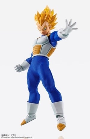 「ドラゴンボール」ベジータがバンダイの最高峰可動フィギュアに