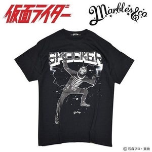 『仮面ライダー』バンドTをイメージしたショッカーフォト柄Tシャツが登場