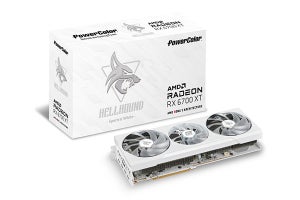 PowerColor、Radeon RX 6700 XT搭載グラフィックスカードのホワイト版