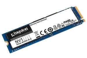 Kingston、3年保証で500GB～2TBを展開するM.2 NVMe SSD「NV1」