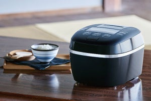 タイガー、金属釜「ご泡火炊き」の新最上位機「JPI-G100」「JPI-G180」