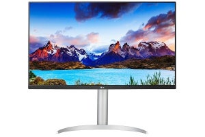 LG、31.5型の大画面で快適に作業できる狭額縁な4Kディスプレイ「32UP550-W」