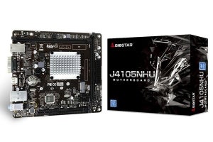 BIOSTAR、4コアCeleronをオンボード搭載するマザーボード「J4105NHU」