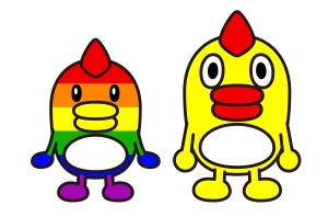 日テレ新お天気キャラクター「にじモ」誕生　LGBTQの象徴カラーに