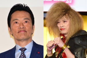 遠藤憲一、ミニスカ姿「しっくりくるように…」菜々緒構想ガールズラブにも女子役で意欲