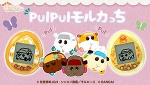 たまごっちとモルカーがコラボ、「PUI PUI モルカっち」10月発売