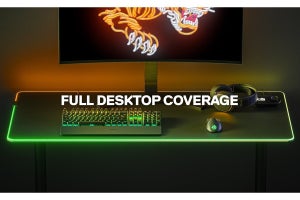 SteelSeries、デスク全体をカバーする1220×590mmの大型マウスパッド2種