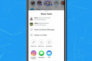Twitter、Instagramストーリーズへのツイート共有に対応