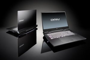 DAIV、17.3型クリエーター向けノートPC「DAIV 7N」にGeForce RTX 3080搭載モデル