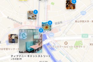 Instagramの地図検索でスポットを探す