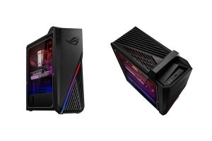 ASUS、ハンドル搭載でLEDライティング機能付きのゲーミングPC