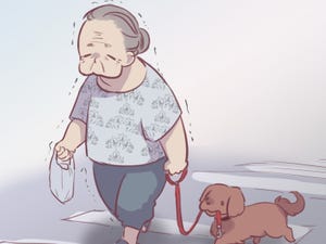 【すご犬】街で見かけた衝撃の散歩シーンを描いた漫画に世界中から大反響! 「超賢い! 」「散歩してるのか、してあげてるのか」