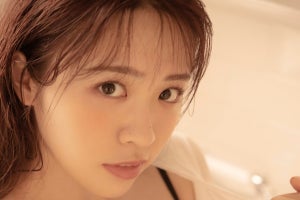 乃木坂46渡辺みり愛、初の下着カットで美谷間を披露