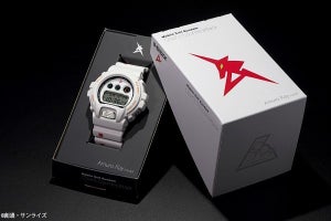 G-SHOCK×GUNDAM、『逆襲のシャア』からアムロをイメージした特別モデル