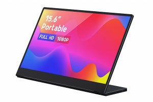 リンクス、自立スタンド搭載の15.6インチモバイル液晶ディスプレイ