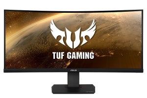 ASUS、35型の大画面ウルトラワイドディスプレイ「TUF Gaming VG35VQ」など3製品