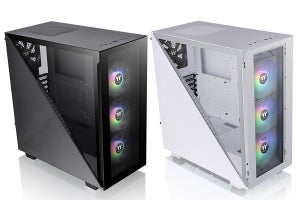 Thermaltake、三角形強化ガラス側面パネルのミドルタワーケースなど6モデル