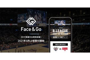 ソフトバンク、B.LEAGUEの琉球ゴールデンキングス開幕戦で顔認証による観戦体験を試験提供