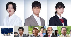 西島秀俊、松本潤と映画初共演! 『99.9』に道枝駿佑・蒔田彩珠ら新キャスト7名