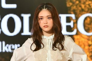 松村沙友理、乃木坂46卒業後初ランウェイ　巻き髪＆秋コーデで魅了