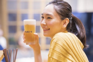 新垣結衣、初ビールCM　晩酌するか聞かれ「当たり前じゃないですかー!(笑)」