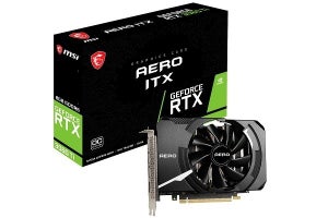 MSI、2スロット厚でシングルファンのコンパクトなGeForce RTX 3060 Ti搭載カード