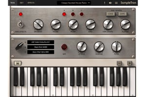 伊IK Multimedia、メロトロンサウンドを再現する「SampleTron 2 for iPad」
