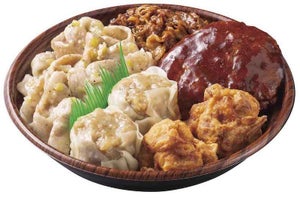 オリジン、人気の肉料理5種をのせた丼「GO! ミート 大地の雄叫び」を発売