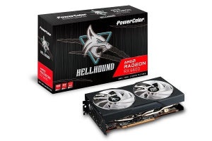 PowerColor、デュアルファンで2.2スロット厚のRadeon RX 6600搭載カード