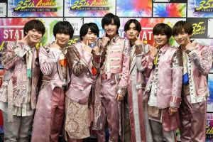 なにわ男子、デビュー曲テレビ初披露は「体感20秒」V6への思いも語る