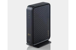 エレコム、通信速度を引き上げたWi-Fi 6無線LANルーター「WRC-X5400GS-B」