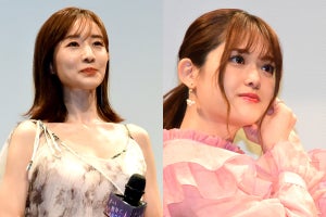 田中みな実、女神のような姿に会場ざわつく! 松村沙友理のハプニングにも対応