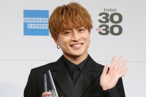 白濱亜嵐、“世界を変える30人の原石”に選出　GENERATIONSメンバー祝福「おメンディー!」