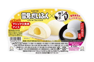 雪見だいふくと博多銘菓「鶴乃子」のコラボが実現--40年前、開発のヒントに