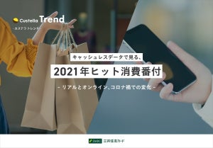 キャッシュレスデータで見る「2021年ヒット消費番付」発表! 今年最も売れたのは?