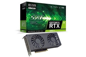 ELSA、2スロット厚に収めたシンプルなGeForce RTX 3060 Ti搭載カード