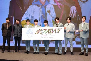 7ORDER・萩谷慧悟、ゲーム＆アニメPJ『テクノロイド』で声優初挑戦! 浦和希らと喜び語る