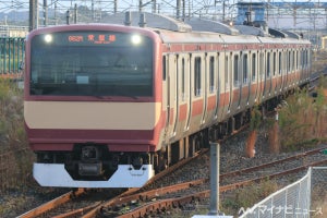 JR東日本E531系「赤電」カラーがいわき駅に - 来年から品川駅にも